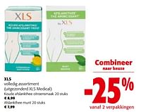Promoties Xls volledig assortiment uitgezonderd xls medical - XL-S Medical - Geldig van 19/06/2024 tot 01/07/2024 bij Colruyt