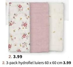 3-pack hydrofiel luiers