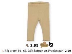 Rib broek