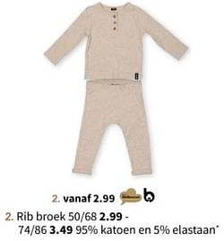 Rib broek