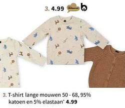 T-shirt lange mouwen