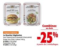 Promotions Le boucher végétarien tout l`assortiment - Le boucher végétarien - Valide de 19/06/2024 à 01/07/2024 chez Colruyt
