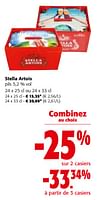 Promotions Stella artois pils - Stella Artois - Valide de 19/06/2024 à 01/07/2024 chez Colruyt