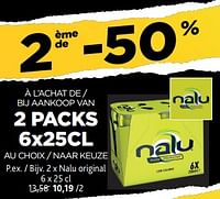 Promotions Nalu original - Nalu - Valide de 19/06/2024 à 02/07/2024 chez Alvo