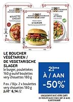 Promotions Le boucher végétarien boulettes very chouettes - Le boucher végétarien - Valide de 19/06/2024 à 02/07/2024 chez Alvo