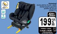 Autostoel evolvefix plus i-size-Bébéconfort