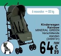 Kinderwagen rainbow mineral green-Bébéconfort