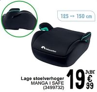 Promoties Lage stoelverhoger manga i safe - Bébéconfort - Geldig van 25/06/2024 tot 08/07/2025 bij Cora