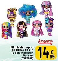 Mini fashion-pop decora girlz-Lansay