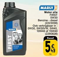 Motor olie first 5w30 benzine - diesel-Marly