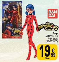 Pop ladybug-Bandai