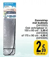 Promoties Zonneklep met bubbels - Huismerk - Cora - Geldig van 25/06/2024 tot 08/07/2025 bij Cora