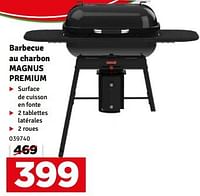 Promotions Barbecook barbecue au charbon magnus premium - Barbecook - Valide de 04/06/2024 à 30/06/2024 chez Mr. Bricolage