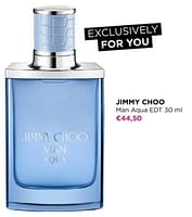 Promoties Jimmy choo man aqua edt - Jimmy Choo - Geldig van 24/06/2024 tot 30/06/2024 bij ICI PARIS XL