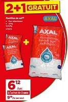 Promotions Pastilles de sel - Axal - Valide de 04/06/2024 à 30/06/2024 chez Mr. Bricolage