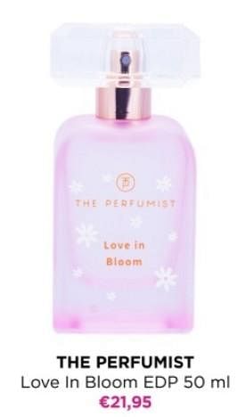 Promoties The perfumist love in bloom edp - The Perfumist  - Geldig van 24/06/2024 tot 30/06/2024 bij ICI PARIS XL
