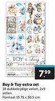 Promoties Boy + toy extra set - Huismerk - Boekenvoordeel - Geldig van 22/06/2024 tot 30/06/2024 bij BoekenVoordeel
