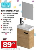 Promotions Lave-mains sweet - Aurlane - Valide de 04/06/2024 à 30/06/2024 chez Mr. Bricolage