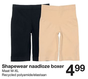Promoties Shapewear naadloze boxer - Huismerk - Zeeman  - Geldig van 21/06/2024 tot 05/07/2024 bij Zeeman