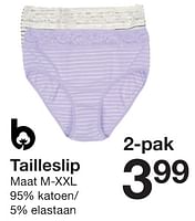 Promoties Tailleslip - Huismerk - Zeeman  - Geldig van 21/06/2024 tot 05/07/2024 bij Zeeman