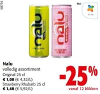Promoties Nalu volledig assortiment - Nalu - Geldig van 19/06/2024 tot 01/07/2024 bij Colruyt