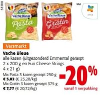 Promoties Vache bleue alle kazen - Vache bleue - Geldig van 19/06/2024 tot 01/07/2024 bij Colruyt