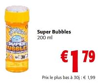 Promotions Super bubbles - Produit maison - Colruyt - Valide de 19/06/2024 à 01/07/2024 chez Colruyt