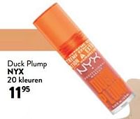 Promoties Duck plump - NYX  - Geldig van 19/06/2024 tot 02/07/2024 bij DI