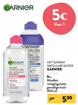 Promoties Micellair reinigingswater gevoelige huid - Garnier - Geldig van 19/06/2024 tot 02/07/2024 bij DI