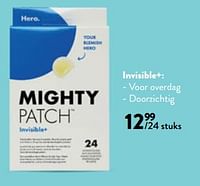 Promoties Mighty patch invisible - Hero - Geldig van 19/06/2024 tot 02/07/2024 bij DI