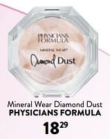 Promoties Mineral wear diamond dust - Physicians Formula - Geldig van 19/06/2024 tot 02/07/2024 bij DI