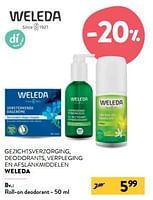 Promoties Roll-on deodorant - Weleda - Geldig van 19/06/2024 tot 02/07/2024 bij DI