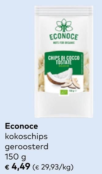Promoties Econoce kokoschips geroosterd - Econoce - Geldig van 19/06/2024 tot 16/07/2024 bij Bioplanet
