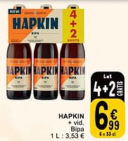 Promotions Hapkin - Hapkin - Valide de 25/06/2024 à 01/07/2024 chez Cora