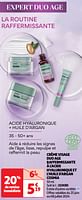 Promoties Crème visage duo age raffermissante à l`acide hyaluronique et l`huile d`argan cosmia - Cosmia - Geldig van 25/06/2024 tot 01/07/2024 bij Auchan