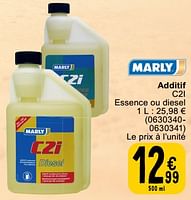 Promotions Additif c2i essence ou diesel - Marly - Valide de 25/06/2024 à 08/07/2025 chez Cora