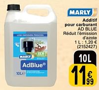 Promotions Additif pour carburant ad blue - Marly - Valide de 25/06/2024 à 08/07/2025 chez Cora