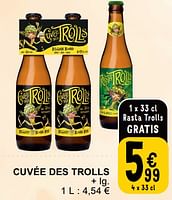 Promoties Cuvée des trolls - Cuvée des Trolls - Geldig van 25/06/2024 tot 01/07/2024 bij Cora