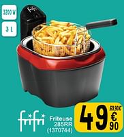 Promoties Frifri friteuse 285rr - FriFri - Geldig van 25/06/2024 tot 08/07/2025 bij Cora