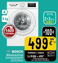 Bosch wasmachine wan28258fr-Bosch