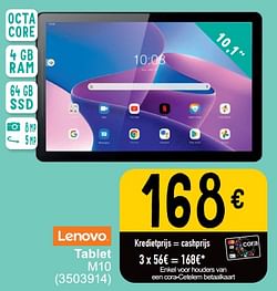 Lenovo tablet m10