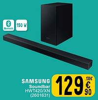 Samsung soundbar hwt420-xn-Samsung