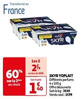 Promotions Skyr yoplait - Yoplait - Valide de 25/06/2024 à 30/06/2024 chez Auchan Ronq