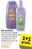 Promoties Andrélon shampoo iedere dag - Andrelon - Geldig van 24/06/2024 tot 30/06/2024 bij Albert Heijn
