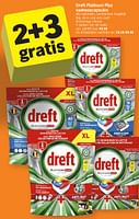 Promoties Dreft platinum plus vaatwascapsules all-in-one anti-matt technology citroen - Dreft - Geldig van 24/06/2024 tot 30/06/2024 bij Albert Heijn