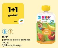 Promotions Hipp pommes-poires-bananes - Hipp - Valide de 19/06/2024 à 16/07/2024 chez Bioplanet