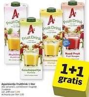 Promotions Appelsientje fruitdrink - Appelsientje - Valide de 24/06/2024 à 30/06/2024 chez Albert Heijn