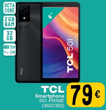 Promotions Tcl smartphone 501 prime - TCL - Valide de 25/06/2024 à 08/07/2025 chez Cora