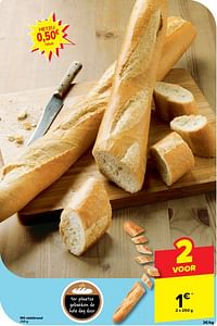 Wit stokbrood-Huismerk - Carrefour 