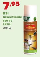 Promoties Bsi insecticide spray - BSI - Geldig van 24/06/2024 tot 03/08/2024 bij Happyland
